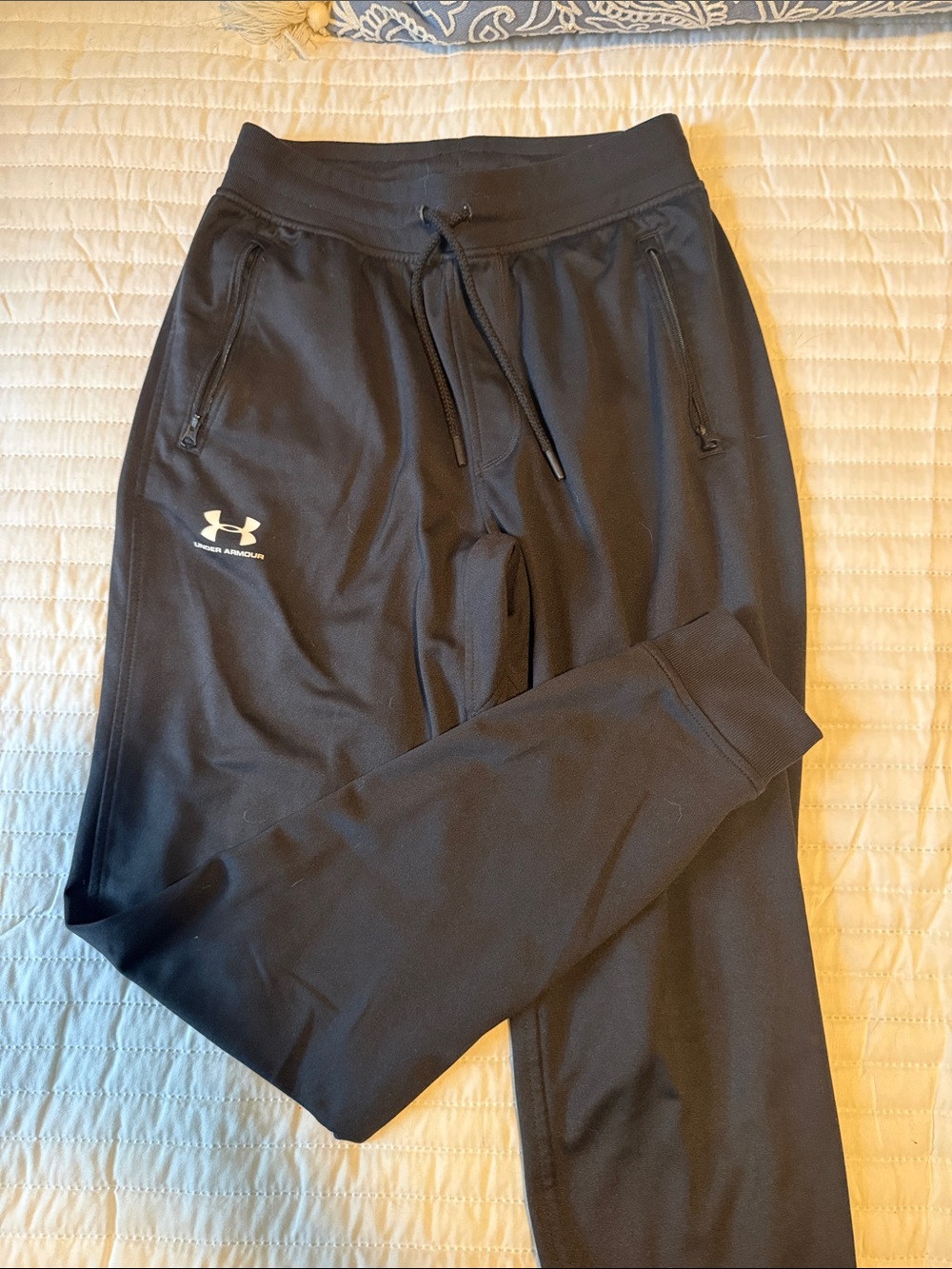 Under Armour Black Men's Performance Joggers with Logo